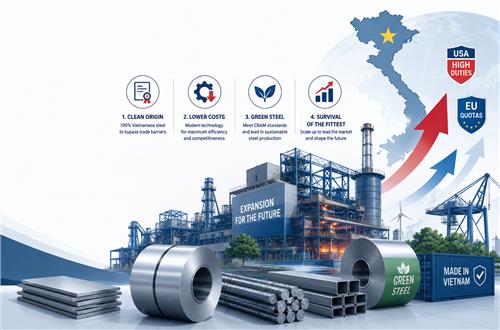 Why are Vietnamese steel mills still expanding from 2026?